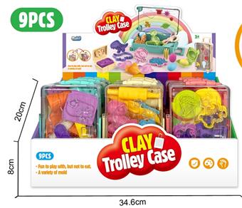 Graphic Seal Clay Set (9 pieces)   ITEM NO.： W053641