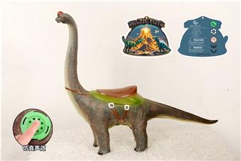 Vinyl dinosaur simulation mount Brachiosaurus (with dinosaur call IC)   ITEM NO.： W046341