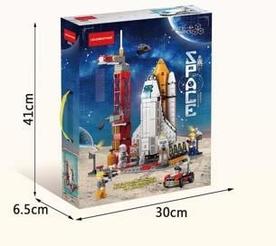 Aerospace spacecraft 494PCS   ITEM NO.： W045934