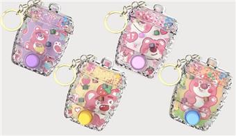 Strawberry Bear Keychain (24PCS)   ITEM NO.： W048324