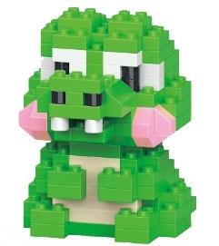 Injured Crocodile 162PCS - Micro Particle Building Blocks Low Price Impulse Edition   ITEM NO.： W044594