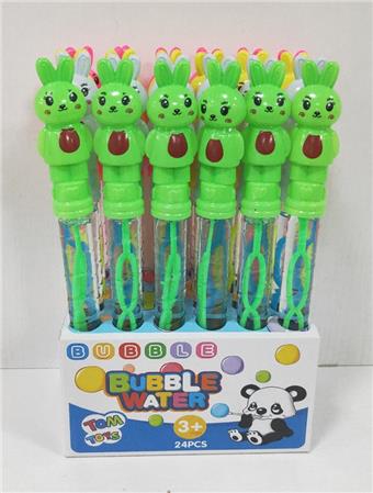 Small pretty rabbit bubble stick (regular uncovered) (24 sticks)   ITEM NO.： W043068