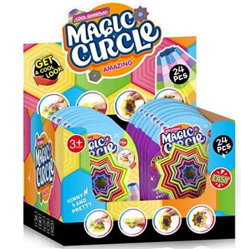 Puzzle Magic Circle (Star and Hexagonal) Set of 24 pieces   ITEM NO.： W041655