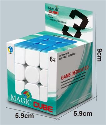Third order solid color Rubik's Cube   ITEM NO.： W042944