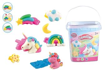 Unicorn series with 12 color mud   ITEM NO.： W053270