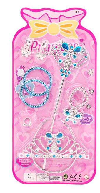 Princess Fairy Stick Electroplating Jewelry Set   ITEM NO.： W057771