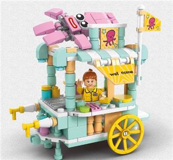 Octopus Maruko Car 179PCS   ITEM NO.： W044444
