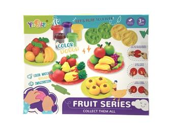Fruit colored clay set   ITEM NO.： W052852