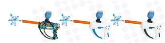 C model, water bomb electric gun (equipped with battery, magnifying glass, muffler, USB charging cable, 1 grenade clip, 1 pack of water bombs)   ITEM NO.： W063096