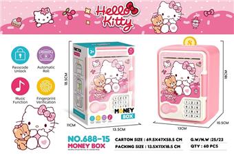 HELLO KITTY electric piggy bank   ITEM NO.： W050934