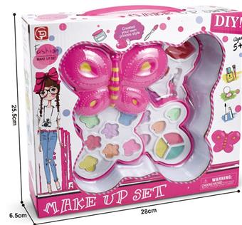 Factory version butterfly three-layer cosmetic box set   ITEM NO.： W058464