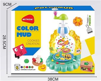 Color Mud Quqita Color Mud Tool Color Mud Machine Children's DIY Color Mud Set (GCC)   ITEM NO.： W052148