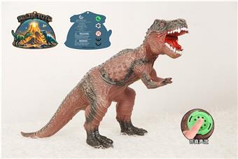 Vinyl simulation of Tyrannosaurus rex (with dinosaur call IC)   ITEM NO.： W046356