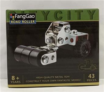 43PCS metal assembled small roller trucks   ITEM NO.： W042503