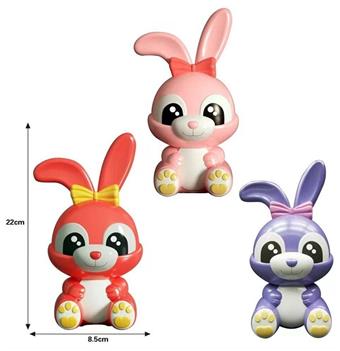Little rabbit piggy bank   ITEM NO.： W051595
