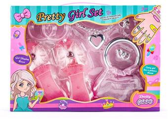 Princess Fairy Stick Electroplating Jewelry Set   ITEM NO.： W057797