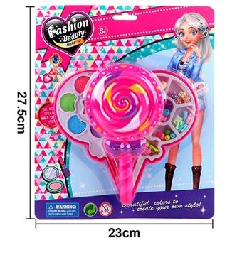 Factory version lollipop two-layer bead+cosmetics   ITEM NO.： W058259