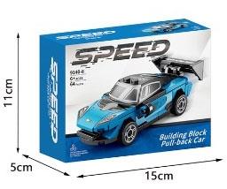 Four grid regenerative car McLaren 64PCS low-priced impulse version   ITEM NO.： W044625