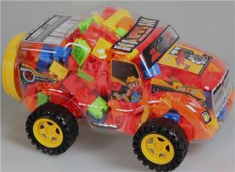 Engineering Series - Large Tractor Multi color Mixed Weighing 700g (Approximately 140PCS)   ITEM NO.： W045356