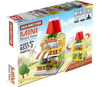 Mini Street View - Flower Shop 168PCS   ITEM NO.： W044430
