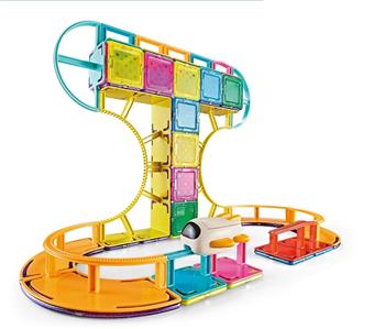 Assemble 62PCS magnetic tracks   ITEM NO.： W046568