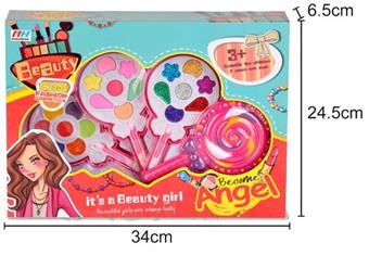 Children's makeup 4-layer lollipop   ITEM NO.： W045714