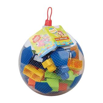 Multi colored mixed puzzle building blocks for big football (20PCS)   ITEM NO.： W045928