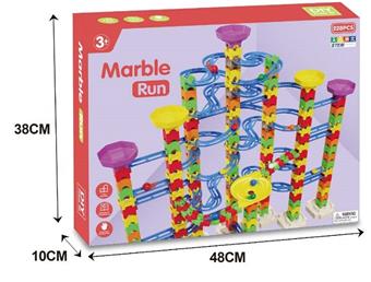 DIY Ball Track Puzzle Assembly Blocks (228PCS)   ITEM NO.： W046499