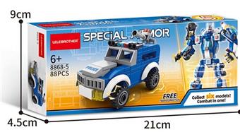 Electric assault vehicle 88PCS   ITEM NO.： W045814