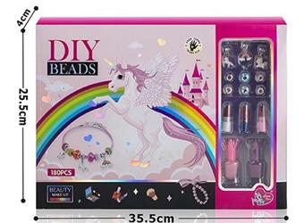 Unicorn Bracelet Makeup Accessories 3-in-1 Set   ITEM NO.： W059008