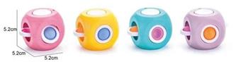4-in-1 Square Bubble Music Top (Set of 24)   ITEM NO.： W041717