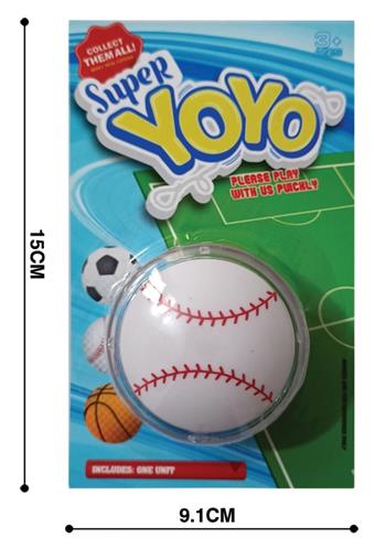 Baseball yo yo   ITEM NO.： W047872