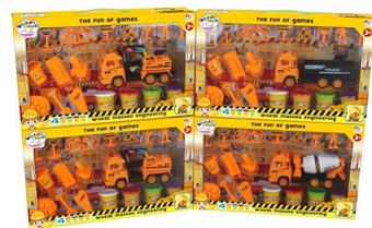 Engineering vehicle colored clay   ITEM NO.： W053570