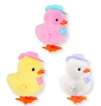 Hat wearing Duckling - Big One   ITEM NO.： W062612