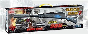 98K Water Bullet Gun/Shadow Skin Color/Brown Wood CPC   ITEM NO.： W064351