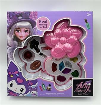 Makeup (Kuromi) with 2 layers of flowers   ITEM NO.： W059530