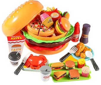 Hamburger Chequerel 76PCS   ITEM NO.： W047254