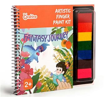 Art Four Seasons Finger Painting Set - Animals   ITEM NO.： W043706
