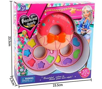 Factory version 2-layer donut cosmetic set   ITEM NO.： W058244