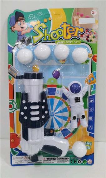 Silent elastic ball gun with astronaut   ITEM NO.： W057982