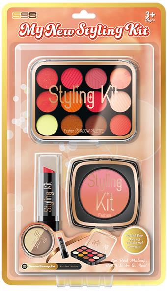 Girl playing house (non smudging, no liquid) in black gold color set   ITEM NO.： W058049