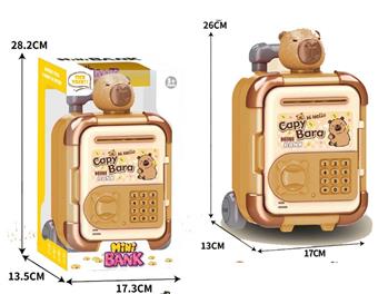 Capibalara pole box cartoon piggy bank   ITEM NO.： W051238