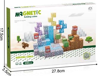 Desert Rock Theme 2CM Magnetic Block 100P   ITEM NO.： W046769