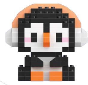 Good Penguins 148PCS   ITEM NO.： W045018