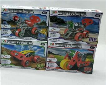 Metal assembled toys   ITEM NO.： W042415