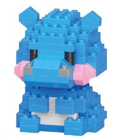 Injustice Hippopotamus 155PCS - Micro Particle Building Blocks Low Price Impulse Edition   ITEM NO.： W044589