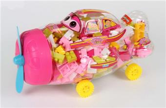 Girl Series - Plane Puzzle Building Blocks   ITEM NO.： W045291