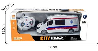 1: 32 Four way Light Ambulance   ITEM NO.： W060587