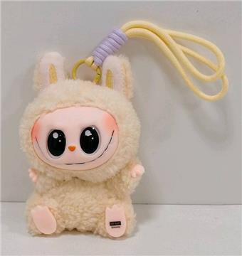 14CM keychain with cloth head that can rotate   ITEM NO.： W049131
