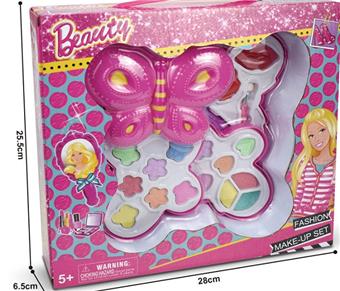 Fashion Barbie Butterfly Three Layer Makeup Box Set   ITEM NO.： W058274